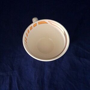 Vintage Syracuse China Geometric Pattern Coffee Cup